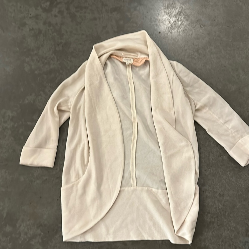 Wilfred crepe blazer